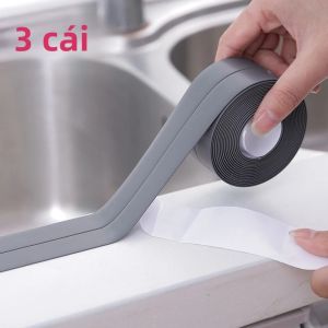 Băng Keo Dán Kín PVC Tự Dính Chống Thấm Nước Chống Nấm Mốc Cho Phòng Tắm Bồn Rửa Nhà Bếp Góc Tường - Băng Keo Vệ Sinh Bồn Tắm