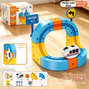 JINGDATOYS | Bộ Xây Dựng Đồ Chơi Đường Ray Từ Tính Giáo Dục
