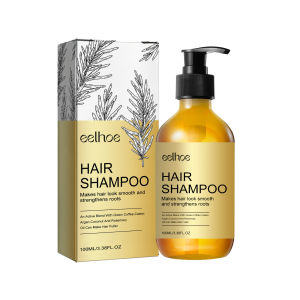 Eelhoe Rosemary Straightening Shampoo Strength Volumizing Nourishing Repair Dry Frizzy Damage Curly And Straight Hair Shampoo Effective Scalp Care Cleanser For Promote Hair Repair Nourishment Root Hair Regrowth Shampoo