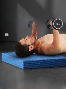 Thickened Foam Fitness Mat Core Training Balance Pad Mens Exercise Yoga Mat Dumbbell Pushup Soft Pad Plank Support Pad