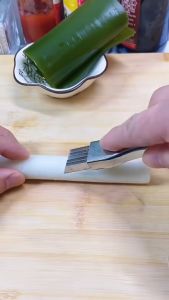 Dao Chẻ Hành Lá Đa Năng 6 Lưỡi Cắt Hành Lá Măng Rau Muống Dao Làm Bếp Chất Liệu Thép Dao Chẻ Rau Mút Các Loại - Lazada