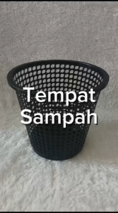 Tempat Sampah 8003 | Keranjang Sampah Warna Warni | Keranjang Sampah Hitam |