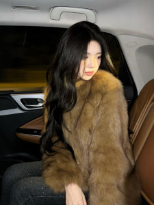 CHANGTONG | Trendy Elegant Fur Coat