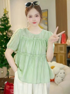 XUNYI | Áo Blouse Chiffon Mỏng