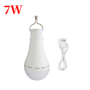 Hanging Emergency Sunlight LED Solar Light 5V USB Charged Bulb Outdoor Camping Tent Lights Waterproof Emergency Light
