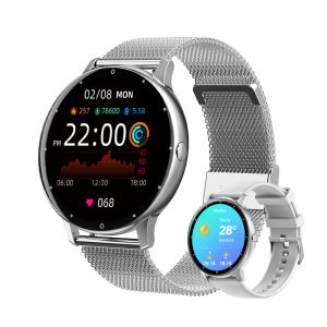 Original BOALZETD Factory ZL02 SmartWatch Women Men Full Touch Screen Bluetooth Call Waterproof GPS Sports Fitness Tracker Watch