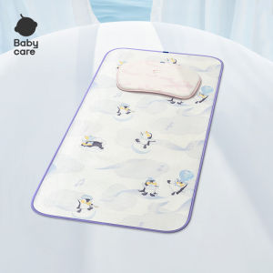 Babycare Baby Silk  Cool Mat Pad Breathable Nursery Children Summer Lightweight Portable Folding Baby Bedding Accessories