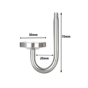 ZRDR | Aquarium CO2 Atomizer Fish Tank Aluminum Alloy CO2 Diffuser CO2 Regulation Generator System CO2 Refiner Plant CO2 Atomizer