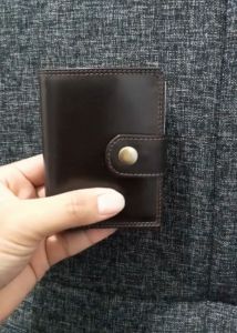 Dompet Kartu Bahan Kulit Sapi Dengan 20 Slot Kartu Kualitas Terbaik Bisa Untuk Simpan Emas Antam