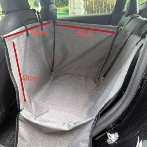 Pet Car Seat Cover Single Seat Waterproof Dog Safety Seat Back Seat Cover Dirt Resistant Car Riding Essential for Dogs