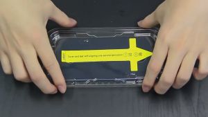 Pelindung Layar Tempered Glass Super Fit Superfit Film Anti Spy Automatic Glossy Kompatibel Untuk Itel RS4 Itel P55 NFC 4G Itel P55 5G Itel S23 Itel P40 Itel A60 Itel A60s