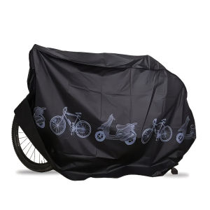 Outdoor Bicycle Storage Waterproof Bicycle Cover UV Resistant Nylon Material Dustproof Can Accommodate Up To Two Bicycles
