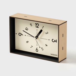 นาฬิกาตั้งโต๊ะแบบเงียบๆ หรูหรา ตกแต่งห้องนั่งเล่น นาฬิกาตั้งโต๊ะแบบเรียบง่าย นาฬิกาตั้งโต๊ะแบบไม้ นาฬิกาตั้งโต๊ะแบบไม่ต้องตั้งเวลา