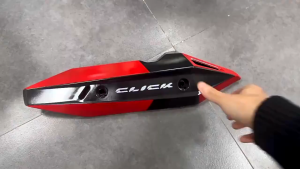 Honda Click 125i 150i V2/V3 Heat Guard/ Muffler protector/ Double Color New Click Muffler Cover