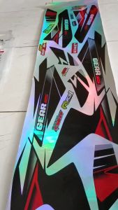 Striping GEAR 125 - Sticker Striping Variasi List YAMAHA GEAR 125 IP.G-01 Design IP Striping