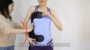 Adults Children Adjustable Size Both Right Left Scoliosis Bad Posture Corrector Spinal Support Auxiliary Orthosis Correcting Fracture for Back Postoperative Recovery Brace Health Care Tool Up To Hospital Quality