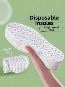 LINGMIAO | Sweat-Absorbing Odor-Resistant Antibacterial Breathable Disposable Insoles