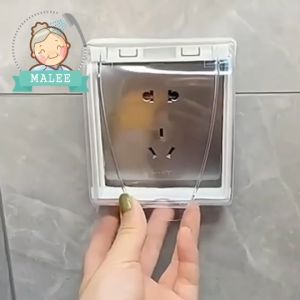 พร้อมส่ง! ฝาครอบสวิตไฟกันน้ำชนิดหนา แผงหน้ากากปลั๊กไฟกันน้ำ กล่องปลั๊กไฟกันน้ำ