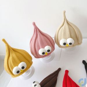 0 a 3-Month-Old Baby Hat Going out Cute Super Cute Autumn and Winter Newborn Fontanelle Beanie Male and Female Baby Newborn