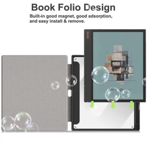 Case for 10.3 Onyx Boox Note Air Air4 C 2024/Air3 C/Air3 B/W 2023 EPaper Tablet Hybrid Slim Clear Cover Back Shell with Sleep