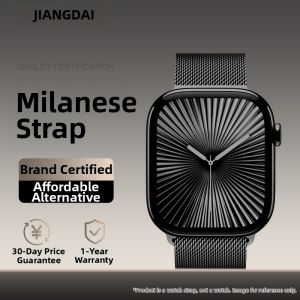 CRAFTSMAN DAI | Milanese Loop Band Compatible with Apple Watch Various Models
