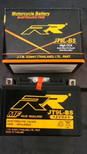 RR Y TX9-BS GTX9-BS JT9L-BSBattery bigbike แบตเตอร์รี่่บิคไบต์ แบตเคอร์รี่ R3 NINJA 250 300 650 Z800 ER6N VERSYS Honda yamaha kawasaki