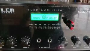 Kevler Professional VAC-1000 800W Tube Amplifier Vacuum Tube Pre-amp kevler amplifier
