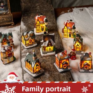 BEAUTY IN THE LIGHT | Creative Retro Home Decor Christmas Gift Model House