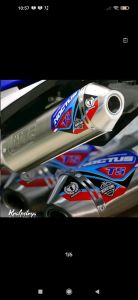 Knalpot Norifumi Noctus PNP KLX D-Tracker 150 CRF 150 WR 155 Viar cross 150 dll