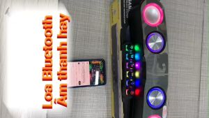 Loa Bluetooth mini Wireless Spraker Gaming N555 không dây full led ưu việtHỗ trợ thẻ nhớ-USB-Cổng AUX