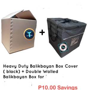 Heavy Duty Black Balikbayan Box Cover Plus Double Walled Balikbayan Box Your Luggage Alternative