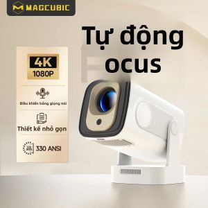 Máy Chiếu Mini Magcubic HY310 4K HD 330ANSI 1080P Android 11 Di Động Với Loa 5W Điều Khiển Bằng Giọng Nói Tự Động Lấy Nét Trải Nghiệm Rạp Chiếu Phim