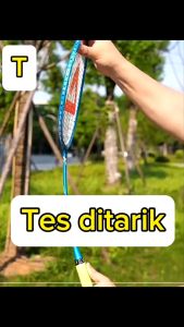 Raket Badminton Carbon GR 520 Silver & Aksesoris