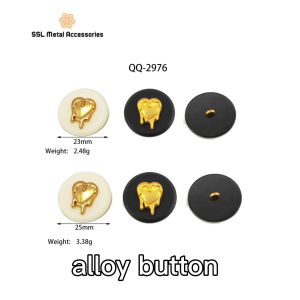 (5 cái) nút áo cúc áo nhựa thời trang hình trái tim phù hợp cho áo vest đầm váy.QQ-2976 #ssl_accessories