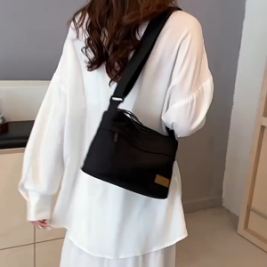 Nylon Cloth Bag Womens Multifunctional Portable Shoulder Crossbody Bag