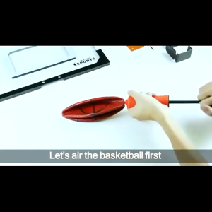 Basketball - Punch-free Hanging Wall Basketball door Hoop With Ball 40×30×25cm Backboard