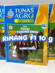 Benih Terong Ungu Rimang 10 gram Tunas Agro unggul bibit biji sayur yumi sayuran hydroponik hidroponik