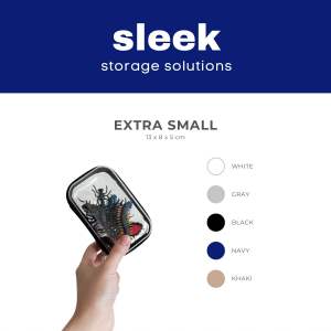 SLEEK Extra Small Bins by Sleek Storage Solutions (Sold Individually)