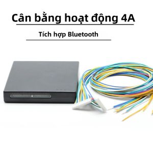 Hệ Thống Quản Lý Pin (BMS) Cân Bằng Chủ Động Bluetooth 4A Thông Minh Cho Pin Lithium Li-on Lifepo4 LTO 10S-24S Xe Điện Xe RV Truyền Tải Năng Lượng 13S 14S 16S 20S