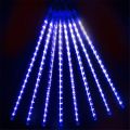 Solar Power Meteor Shower Led Fairy String Lights Street Garlands Party Decorations for Outdoor Holiday Wedding Birthday. 