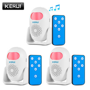 Kerui | KERUI Wireless PIR Motion Sensor Alarm Welcome Chime Alarm Mode and Welcome Mode Infrared Motion Detector 11 Countries Language