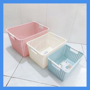 Rổ đan cao đựng đồ - Đựng mỹ phẩm nhựa Việt Nhật cao cấp