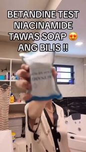 Niacinamide Tawas Whitening Soap 100g - Milky Gluta White X20 Bar for Face and Body Premium Radiant Skin Care for Women