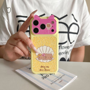 Sanrio | Ốp Điện Thoại iPhone 15 16 17 Pro Max Pro In Hình Mèo 3D Chấm Bi Họa Tiết Báo Đốm Hello Kitty Chất Liệu Silicon Của Hàn Quốc - Vỏ Bảo Vệ Chống Sốc