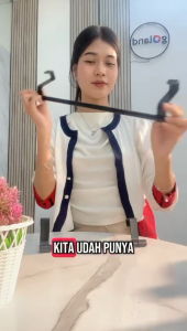 Gantungan Rak Handuk Serbet Kain Lap Stand Rack Kitchen Hanger Cabinet