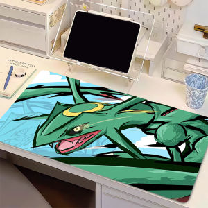 Bandai | Anime Mouse Pad P-Pokemon Rayquaza Gamer Computer Desk Mat Modern Table Keyboard Laptop Carpet XXL Gaming Mousepad For Best Gift