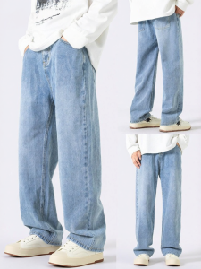 Warrior | Mens Pants Casual Loose Straight-leg