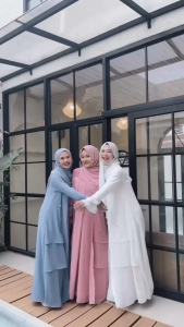 Sabrina Abaya & Bahan Ceruty: Gamis Terbaru untuk Lebaran