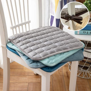 Chair Cushion Thick Non-slip Plush Cushion Office Chair Cushion Durable Stretchy Pad