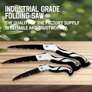 AIRAJ 11.8 inch Folding Saw Woodworking Hand Tools Multifunction Cutting Wood Sharp Camping Garden Prunch Saw Tree Chopper